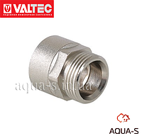 Переходник на «евроконус» Valtec DN 3/4"x3/4" НИКЕЛЬ (Италия) VTr.592.NE.050E