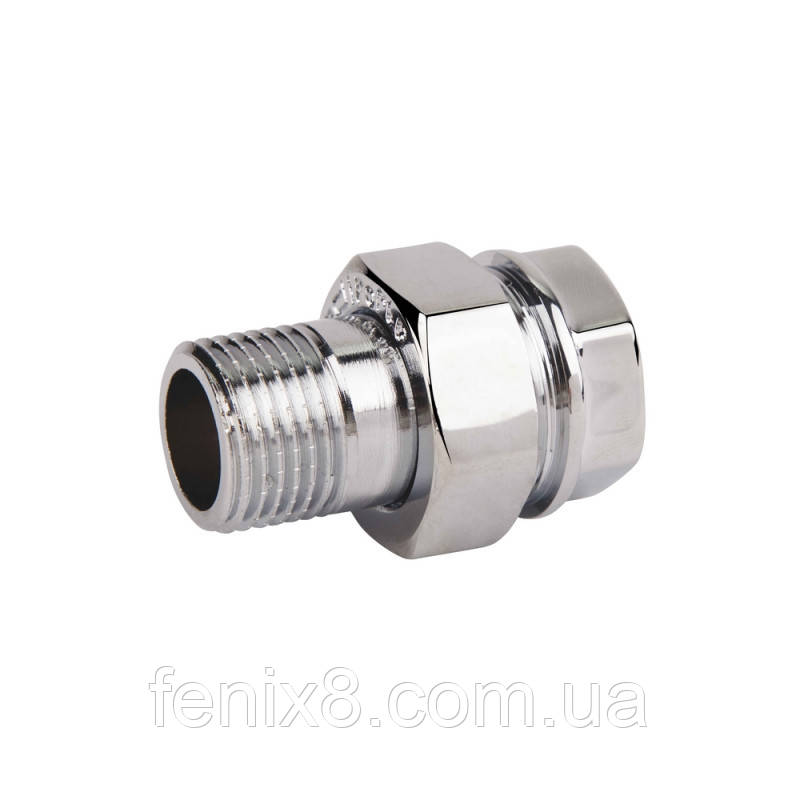 SD FORTE Сгон Американка прямий 3/4 хром SF192W20