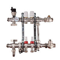 SD FORTE Колекторна група системи тепла підлога 001 1"х 3"нерж.   SFE0013