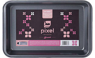 Форма для випічки Pixel Brezel (30.5х20х3.5 см) прямокутна, вуглецева сталь (PX-10207)