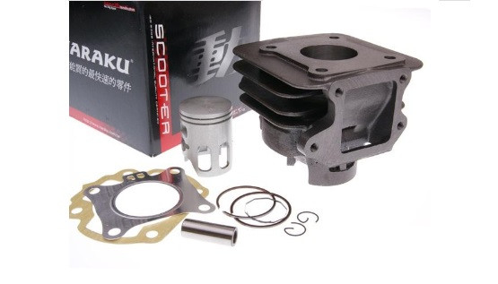 Циліндр у зборі для скутерів 60 см3 ATU Kymco SYM