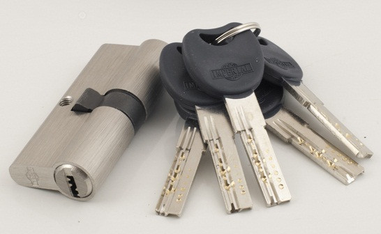 Циліндр Імперіал 68mm 31/37 SN кл-кл нікель, фото 1