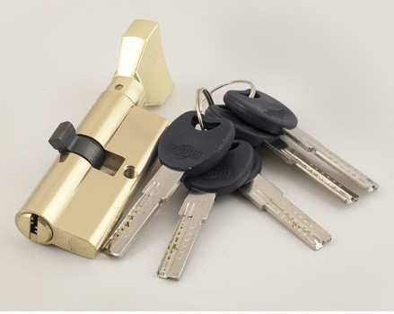 Циліндр Імперіал 70mm 35/35 PB кл-пів золото, фото 1