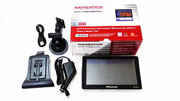 7" GPS-навігатор PI-712 — 8Gb / 800MHz / 256Mb / IGO + Navitel + CityGuide