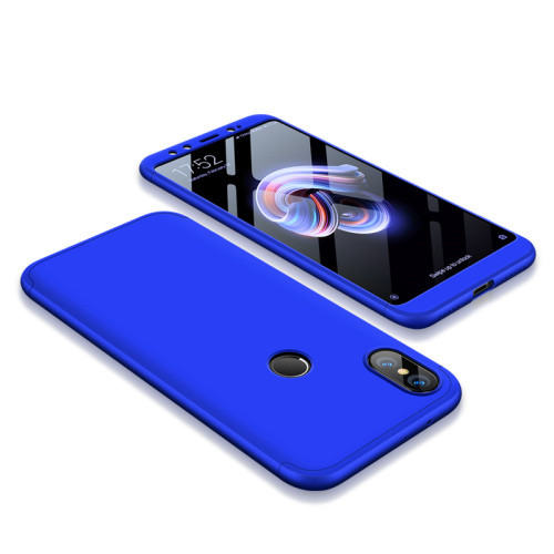 Чехол GKK 360 для Xiaomi Mi A2 / Mi 6X бампер Синий