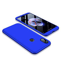 Чехол GKK 360 для Xiaomi Mi A2 / Mi 6X бампер Синий