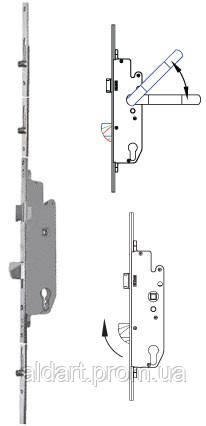 Замок-рейка SCHURING FUHR ARTEK ARTEC WILKA RVL 1700 мм-2100 мм., 35/92 с ригелем, фото 2