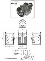 Корпус пластиковий для електроніки КМ-95 ABS