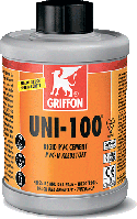 Клей для ПВХ Griffon UNI-100 0.5л (ящик 12 шт)