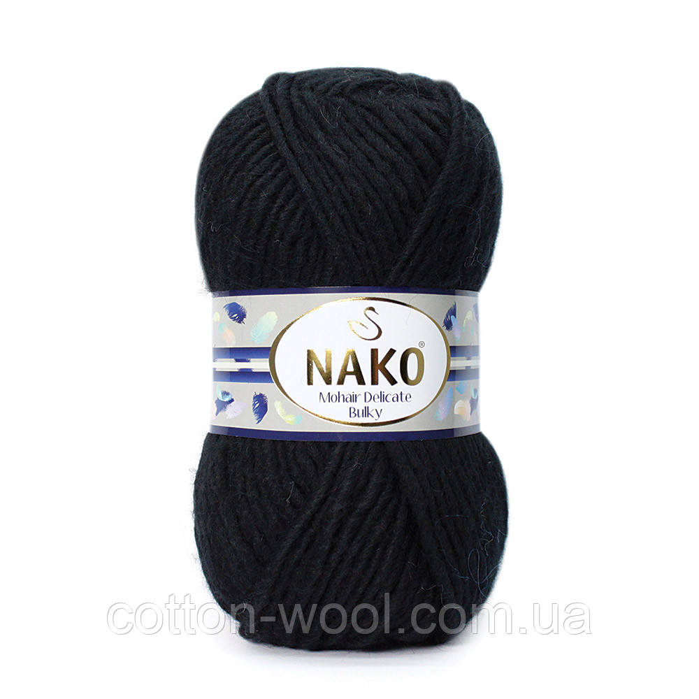 Mohair Delicate Bulky (Мохер Делікате Балки) 5%- мохер, 10% — вовна, 85% — акрил 217
