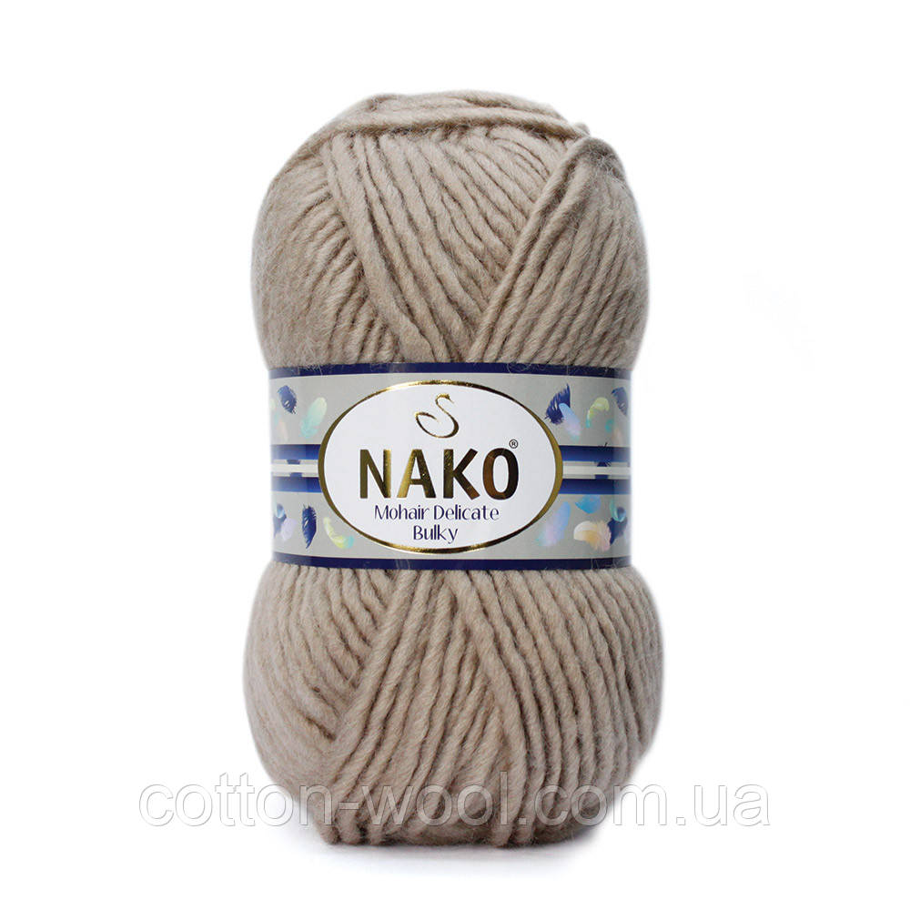 Mohair Delicate Bulky (Мохер Делікате Балки) 5%- мохер, 10% — вовна, 85% — акрил 257
