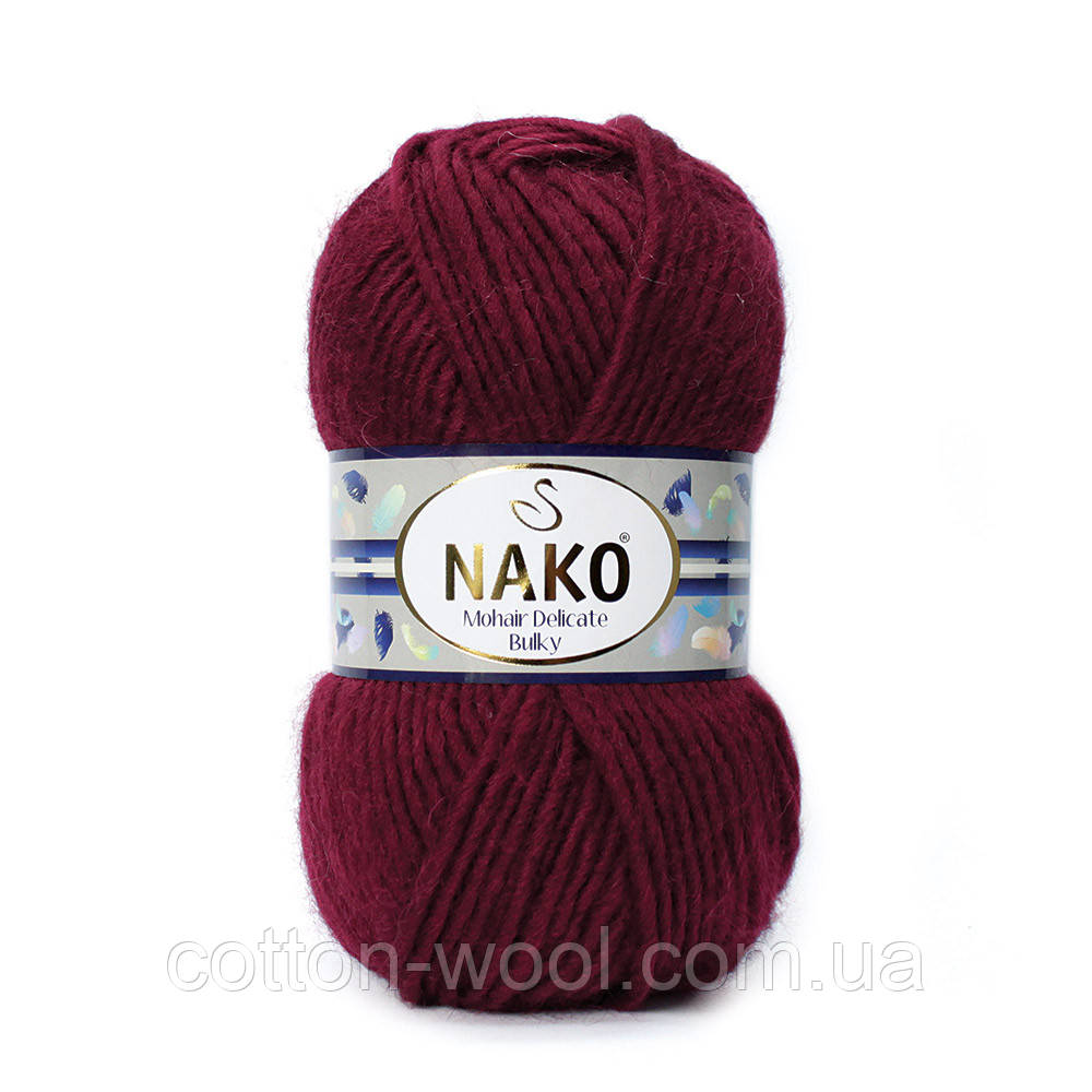 Mohair Delicate Bulky (Мохер Делікате Балки) 5%- мохер, 10% — вовна, 85% — акрил 999