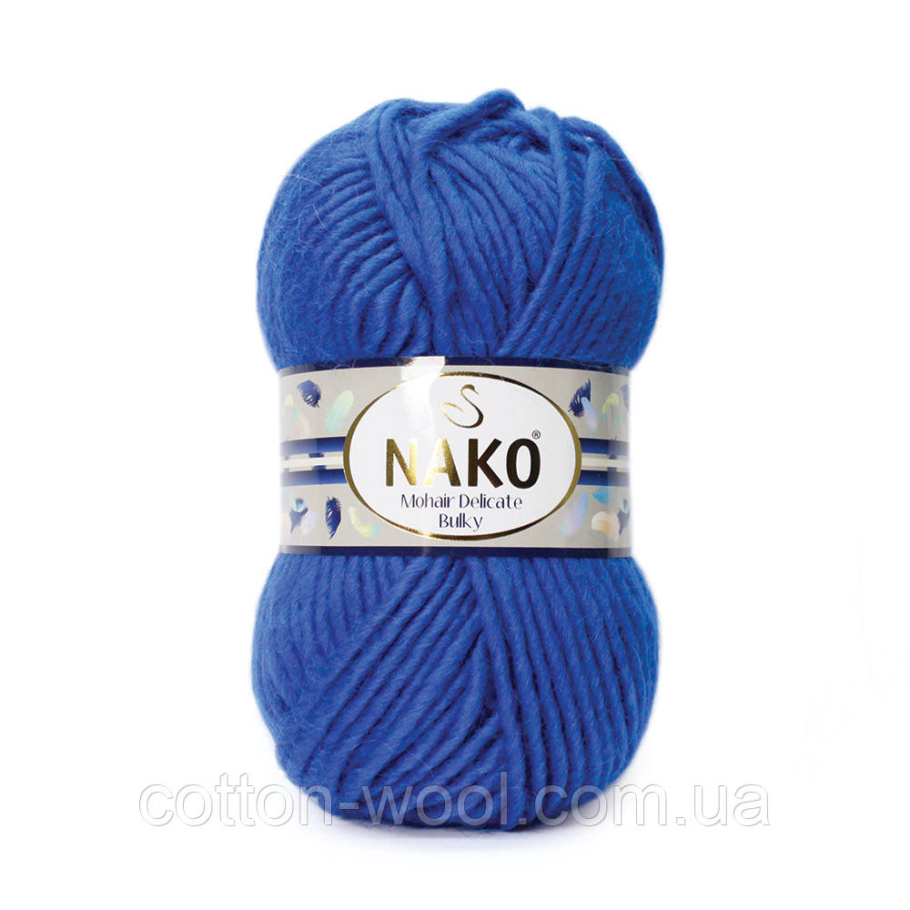 Mohair Delicate Bulky (Мохер Делікате Балки) 5%- мохер, 10% — вовна, 85% — акрил 2927