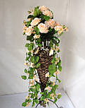 Роза підвіска у вазу і на стіну 80 см, фото 5
