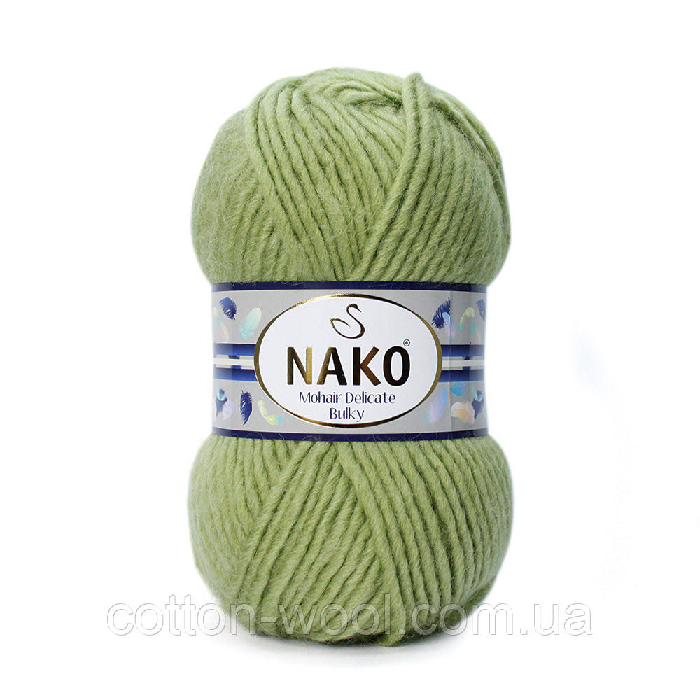 Mohair Delicate Bulky (Мохер Делікате Балки) 5%- мохер, 10% — вовна, 85% — акрил 4634