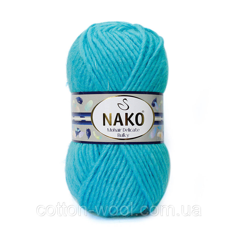 Mohair Delicate Bulky (Мохер Делікате Балки) 5%- мохер, 10% — вовна, 85% — акрил 6456