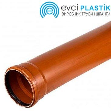 Труба 110х3 м. (2.2) канализационная ПВХ Evci Plastik - фото 2 - id-p780780105