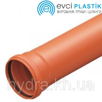 Труба 160х1 м. (3.2) канализационная ПВХ Evci Plastik - фото 2 - id-p780780113