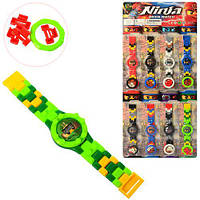Детские наручные часы конструктор Ninja