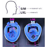 Маска для плавання , для Дайвінгу. Снорклінг., фото 2