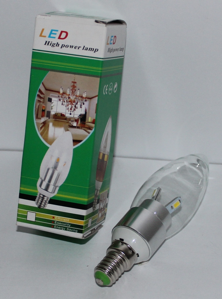 Світлодіодна лампа LED 3 Вт/220 В (E14), Одеса