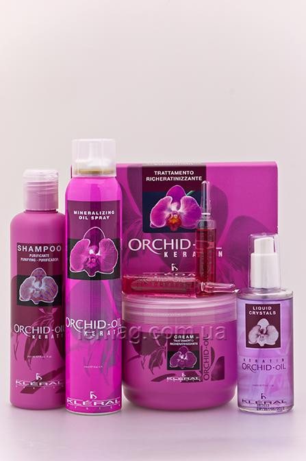 Kleral Selenium Orchid Oil Система гідро-ламінування волосся, Набір