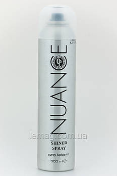 NUANCE CP Shiner spray Спрей-блиск для волосся з УФ-фільтром і захисною формулою кольору, 300 мл