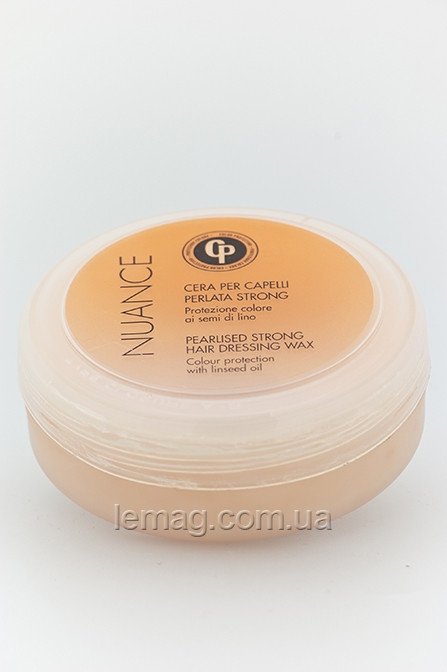 NUANCE CP Pearlised wax Віск для укладання волосся з перламутровим блиском, 100 мл
