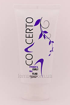 Concerto Захищає флюїд для волосся з ефектом шовку Straight And Curly Silk Fluid, 150 мл