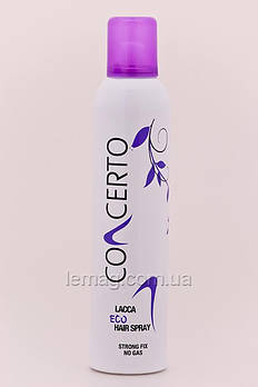 Concerto Eco Hair Spray Спрей сильної фіксації без газу, 350 мл