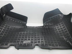 Фронтальний гумовий килимок (на дві сторони) на Рено Трафік 01-> — Rezaw-Plast (Польща) - RPD201916
