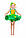 "Морквина Модниця" карнавальний костюм для дівчинки, фото 5