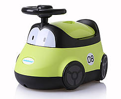 Дитячий горщик Автомобіль Babyhood зелений (BH-116G)