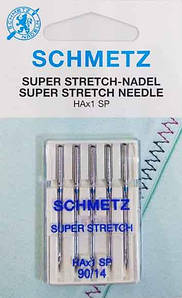 Голки супер стрейч Schmetz №90