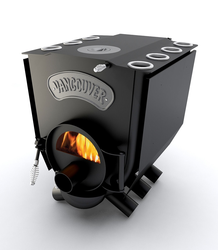 Піч опалювально-варювальна бульер'ян CALGARY тип-00ЧК.С зі склом і конфоркою