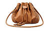 Стильна жіноча сумка хобо на затягуванні, фото 2