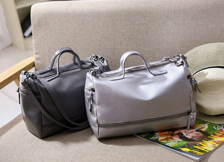 Жіноча сумка-бочечка міського типу, фото 1