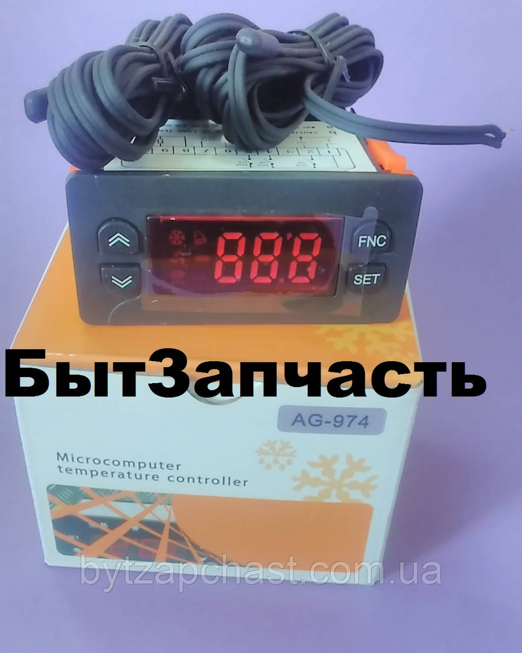 Контролер температури ETC-974 (повний аналог ID-974, 2 датчика)