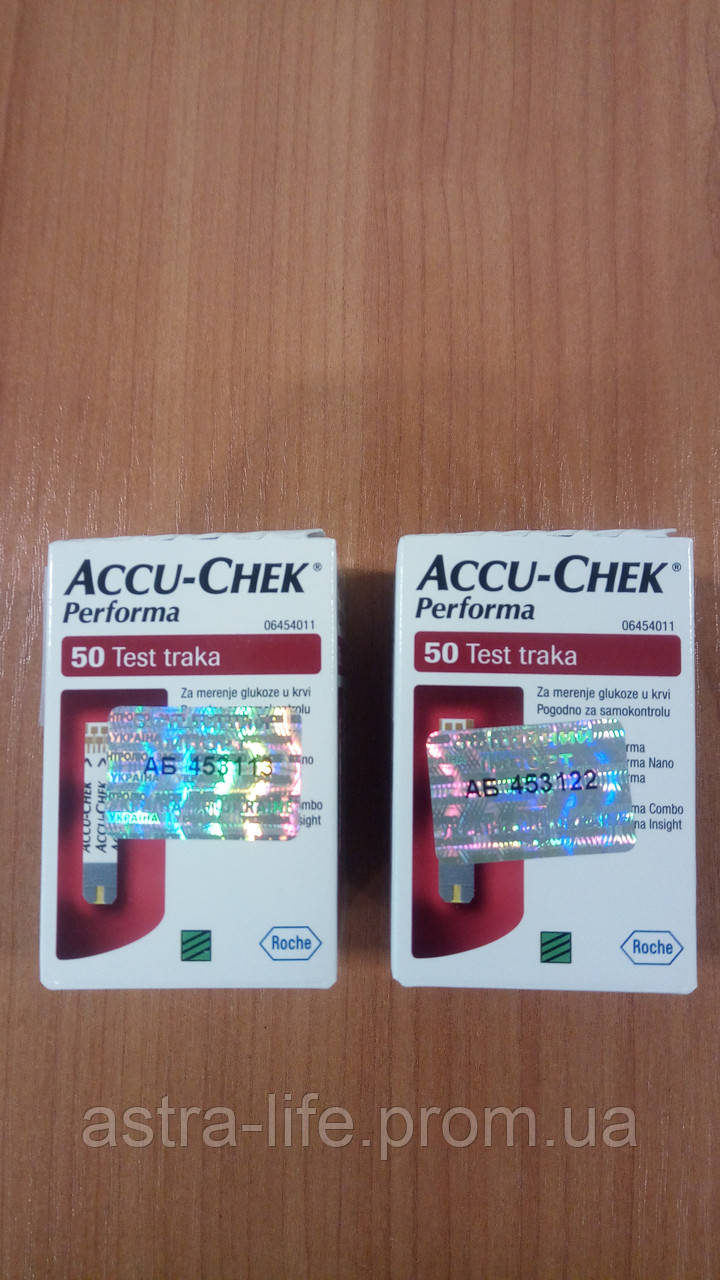 Тест-смужки "Accu-Chek Performa" No 50