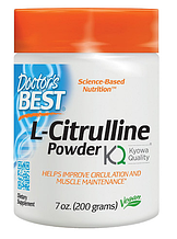 Цитрулін Doctor's s Best L-Citrulline Powder 200 грам