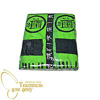 Простирадло махрова китайська модель, зелений