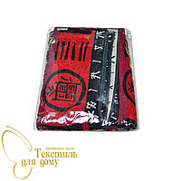 Простирадло махрова китайська модель, червоний