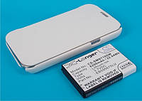 Аккумуляторная батарея CameronSino для смартфона Samsung Galaxy Note 2, 6200mAh/22.94Wh, с крышкой-флипом