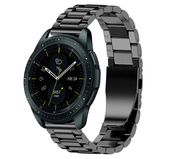 Металевий ремінець Primo для годинника Samsung Galaxy Watch 42mm (SM-R810) - Black