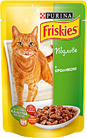 Консерви Friskies для кішок, з кроликом, 100 г*20 шт.
