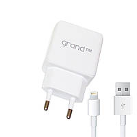 Зарядний для iPhone iPad Grand GH-C01 2USB 2.1A