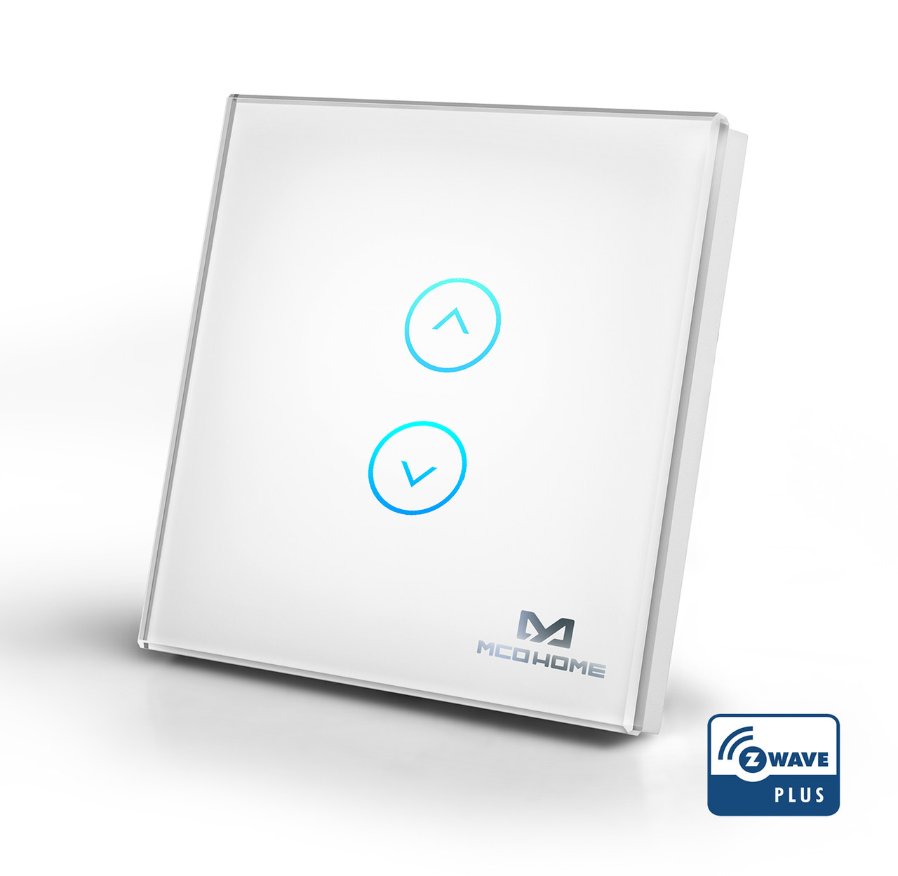 Сенсорний вимикач для штори/жалюзі Z-Wave MCO Home Glass Touch Shutter — MCOEC421