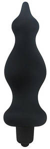 Анальна пробка з вібрацією Adrien Lastic Bullet Amuse Black
