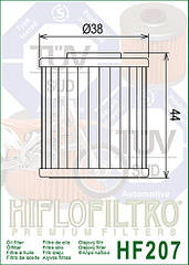 Оливний фільтр Hiflo HF207