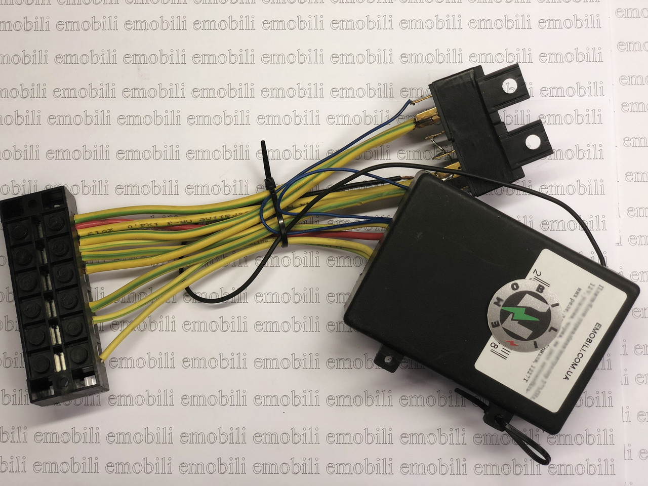 Плата/блок керування/ контролер 27 MHz, 12V, чорний, для дитячого джипа Гризлі